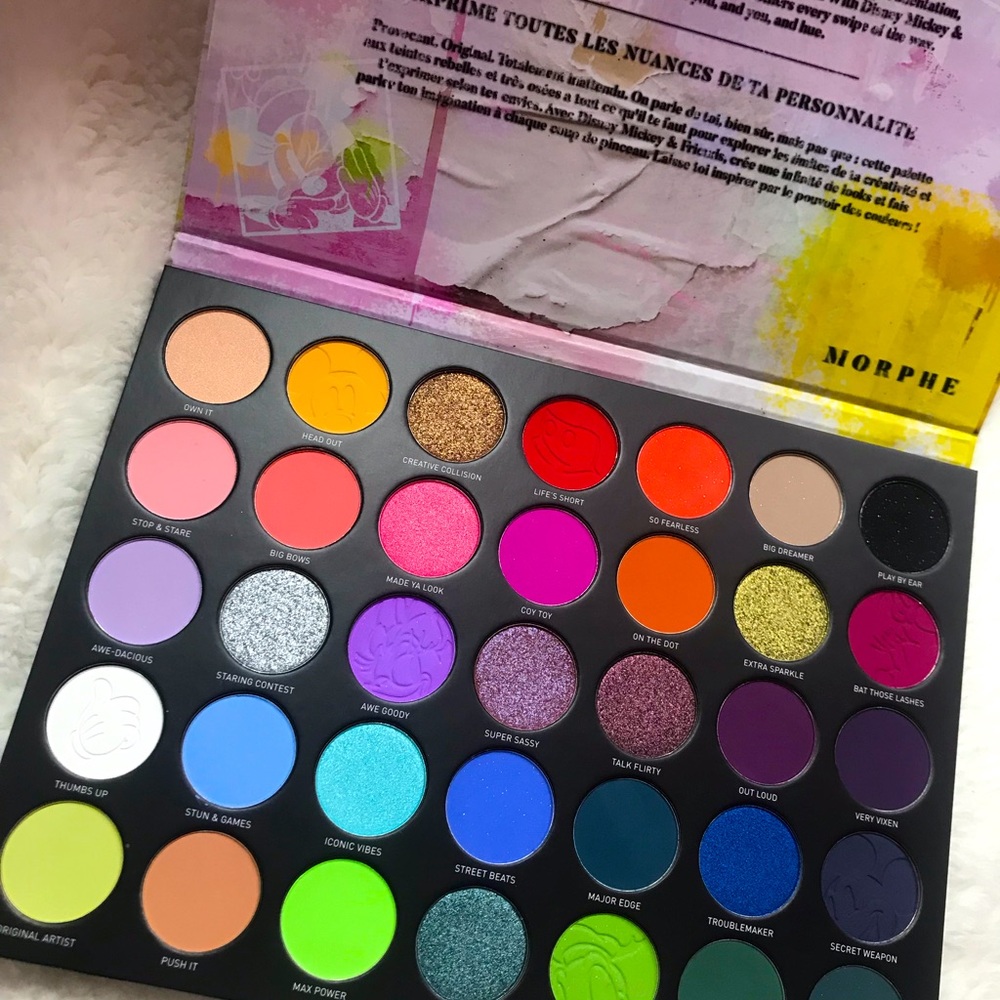 Morphe x Disney Mickey & Friends Truth Be Told limited-edition artistry palette